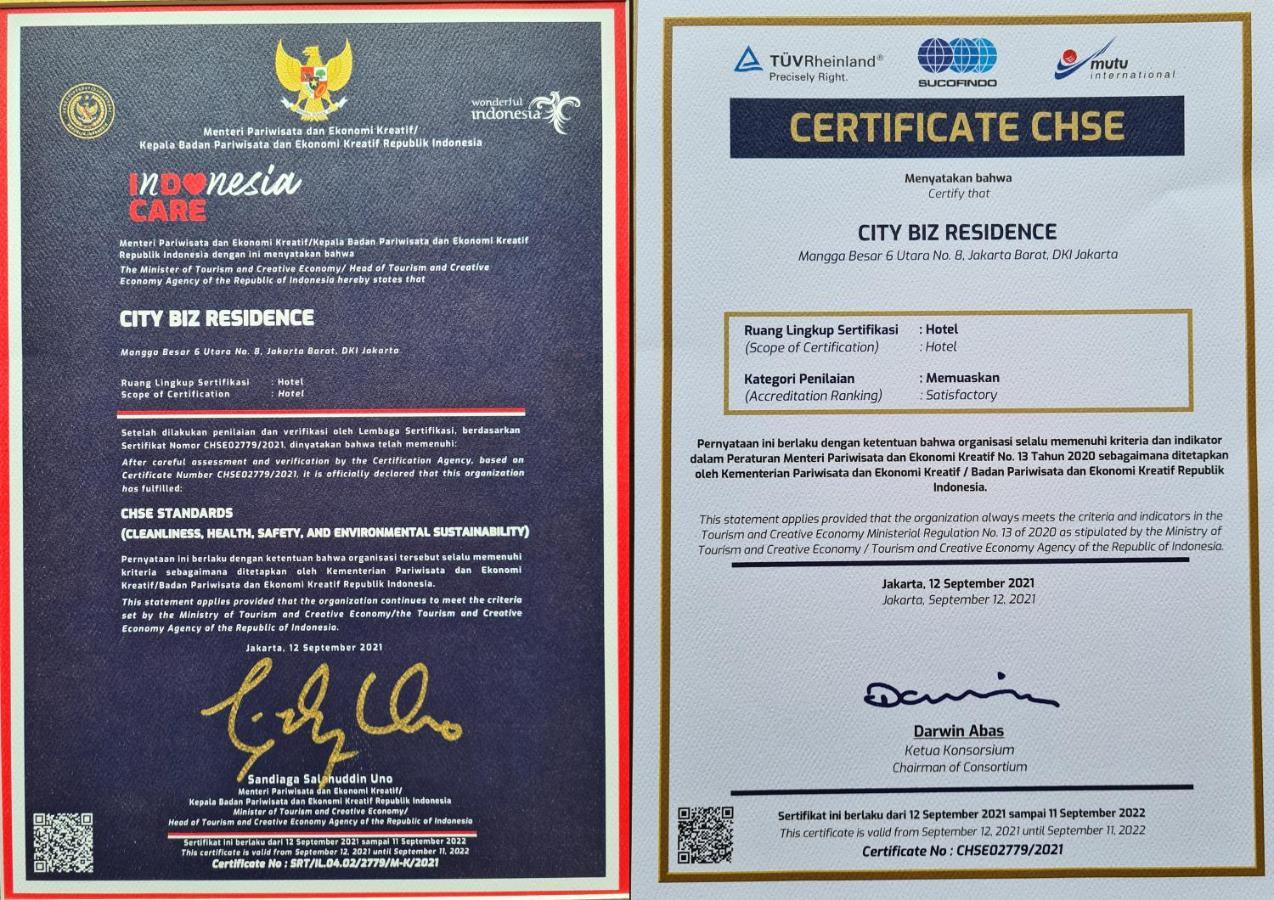 City Biz Residence Jakarta Eksteriør bilde